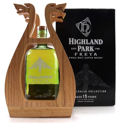 highland park freya 15 year old whisky auctioneer