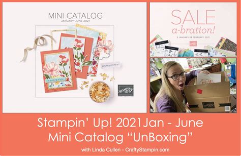 stampin   jan jun mini catalog unboxing