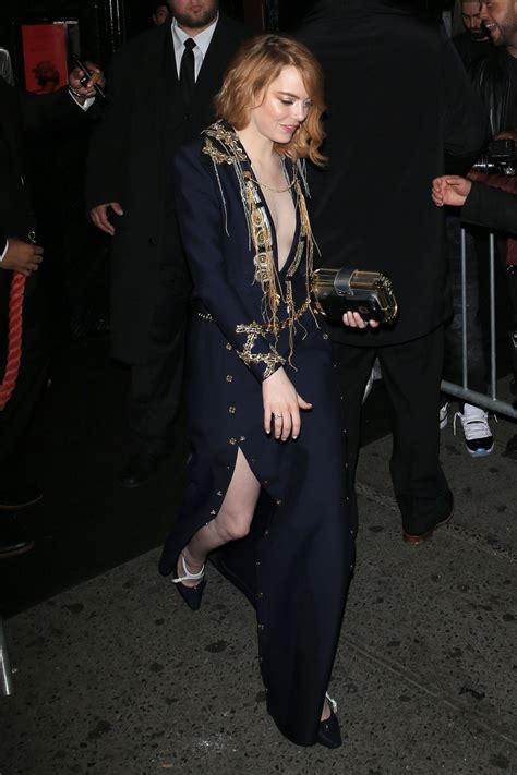 Emma Stone At Met Gala After Party In New York 05 07 2018