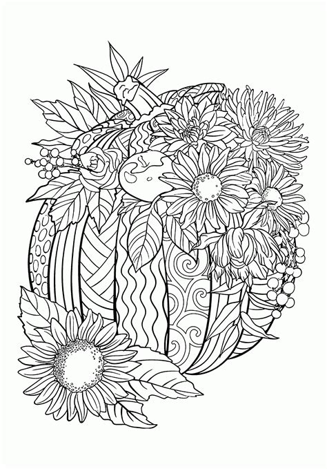 printable fall harvest  coloring page images   finder