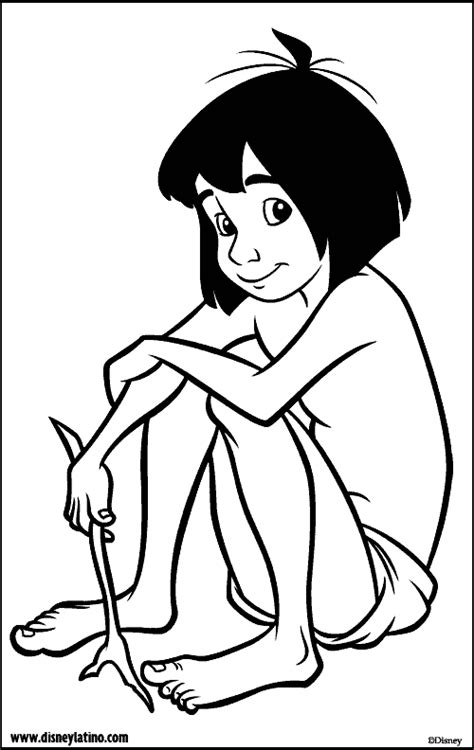 jungle book coloring pages coloring pages  kids disney