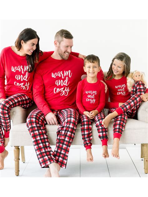 sleepytimepjs sleepytimepjs matching family christmas pajama sets walmartcom walmartcom