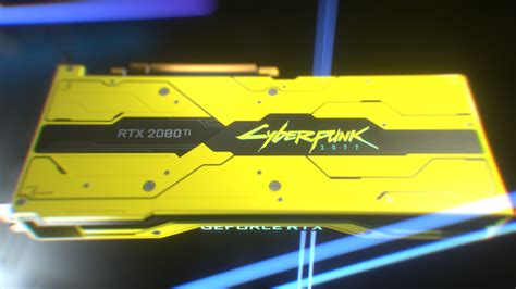 nvidia unveils  special edition cyberpunk  video card channelnews