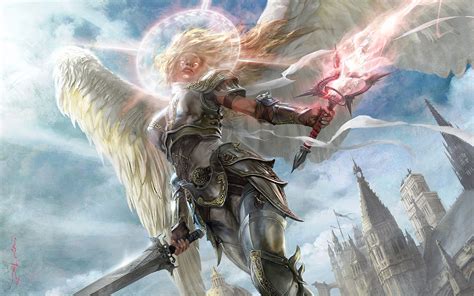 angel warrior art  aleksi briclot