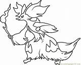 Delphox Pages Trevenant Pok Torchic Getdrawings sketch template
