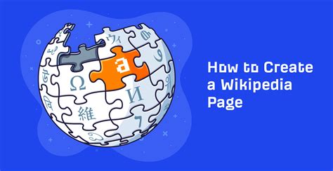 create  wikipedia page step  step