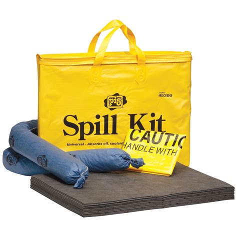 universal spill kit absorbs  gallons walmartcom