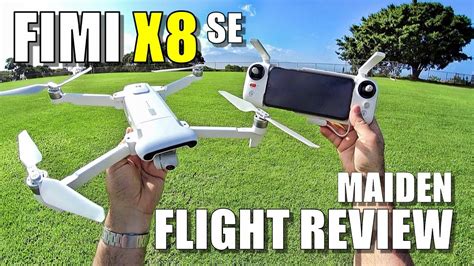 xiaomi fimi  se maiden flight test review lots  pros lots  cons youtube
