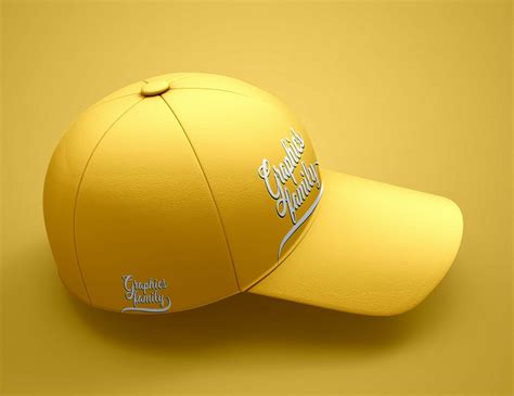 free vibrant baseball cap mockup psd psfreebies