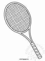 Racket Raqueta Badminton Coloringpage Draw Preescolar Raquette Rackets Racchetta Humoristique Joueur Partido Raquetas sketch template