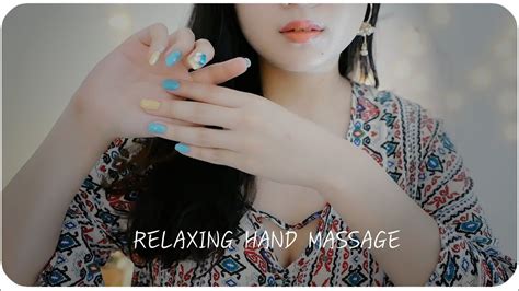 asmr 🤲🏻hand massage relaxing massage asmr no talking youtube
