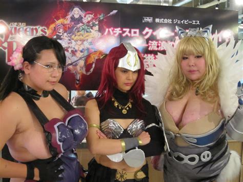 chouzuki maryou luu cosplayer cattleya queen s blade 3girls