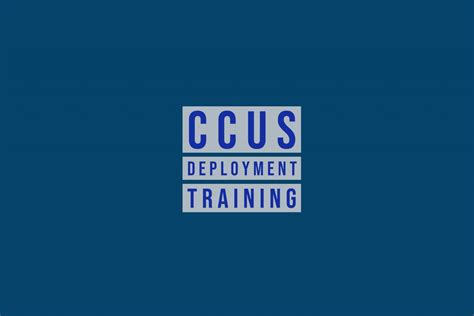 ccus deployment training usea united states energy association