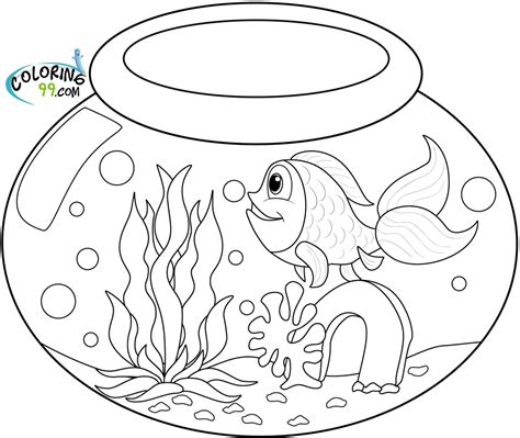 goldfish coloring pages minister coloring