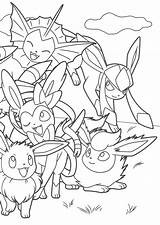 Eevee Pokemon Pokémon sketch template