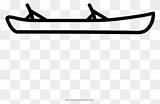 Canoe Pinclipart sketch template