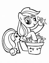 Coloring Applejack Pony Little Pages Clipart Apples Drawing Color Kids Pick Girls Nuclear Plant Power Play sketch template