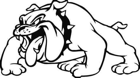 bulldog logo clipart