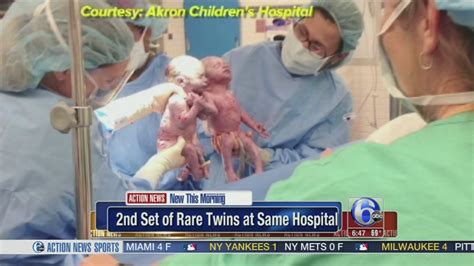 video 2nd set of rare twins born at same hospital 6abc philadelphia