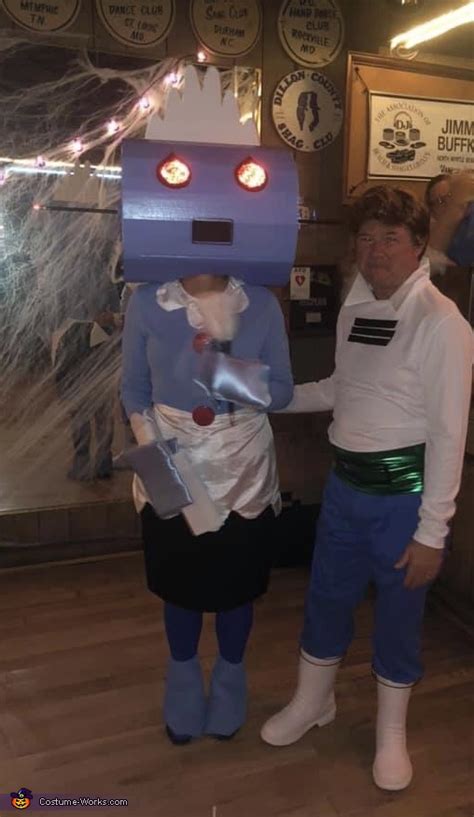 Rosie The Robot And George Jetson Costume How To