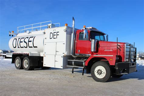 fuel transport truck  mining