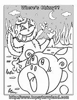 Coloring Trick Treat Topsy Turvy Pages Chizzy Dotty Kids Characters sketch template