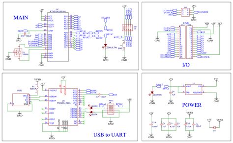 arduino nano schematic resources easyeda