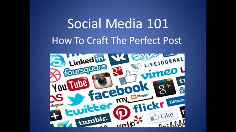 social media    craft  perfect post youtube