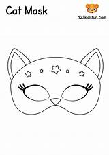 Masks Masquerade Maske Katzen Vorlage Schmetterling Vorlagen Kreativ Masken sketch template