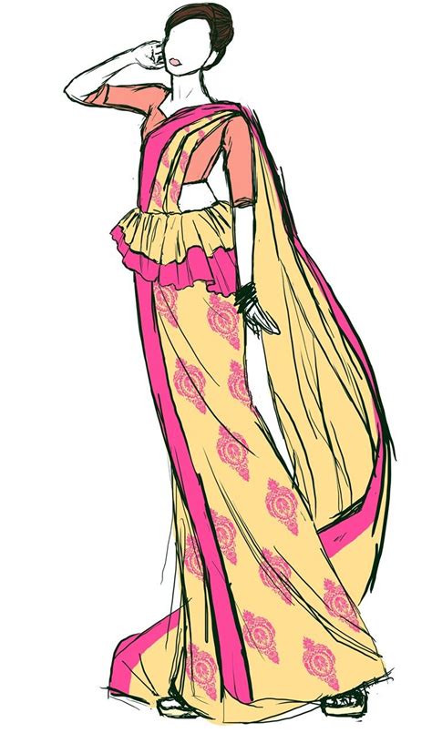 ultimate south asian style guide kandyan saree illustration