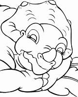 Land Before Time Naps Cera Taking Coloring sketch template