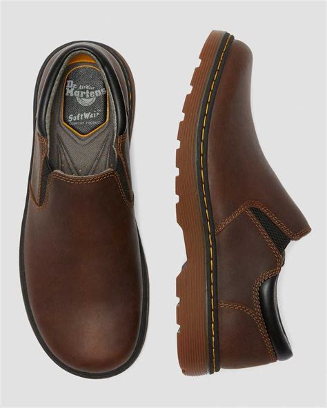 tipton leather slip  shoes dr martens