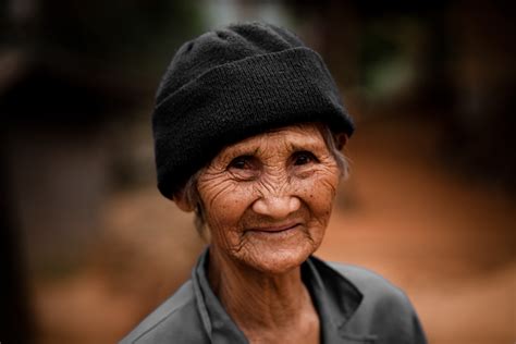 old thai woman near chiang rai i met this old woman while… flickr