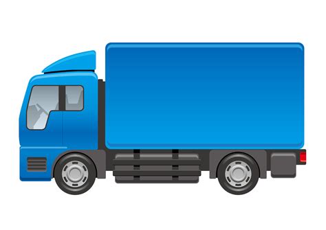 blue truck vector art icons  graphics