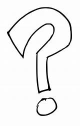 Mark Question Clipart sketch template