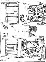 Krankenhaus Ziekenhuis Kleurplaat Kleurplaten Ziek Playmobil Nummer Malvorlage sketch template