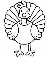 Turkey Coloring Printable Template Thanksgiving Pages Drawing Outline Face Drawings Kids Printables Hand Templates Clipart Traceable Preschool Easy Cute Color sketch template