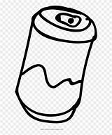 Soda sketch template