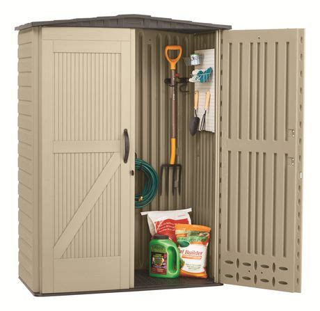 rubbermaid small vertical storage shed walmart canada