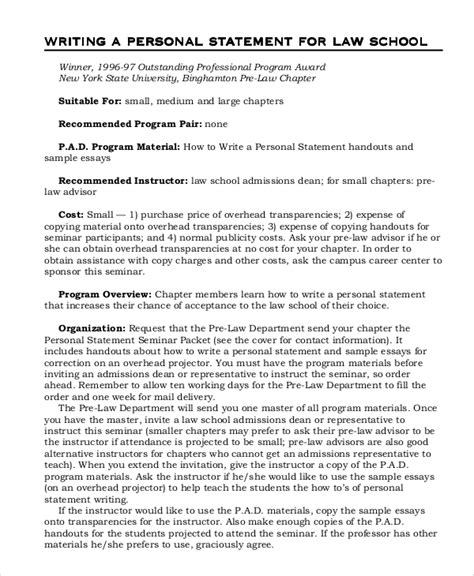sample personal statement templates  ms word