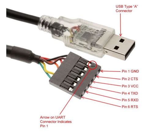 usb serial wiring diagram