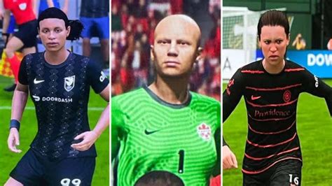 why do women soccer players look so creepy in fifa 23