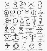 Symbols Alchemy Alchemical Meanings Sacred Geometry Medieval Magic Alchemic Signs Sign Meaning Hydrogen Choose Board Hand Brimstone sketch template