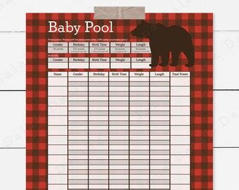 baby pool template etsy