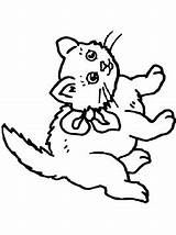 Kleurplaat Poes Fun Kids Strik Cats Met Dogs Nl Poezen Katten Coloring Pages Gif sketch template