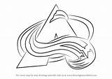 Avalanche Colorado Logo Coloring Draw Pages Drawing Nhl Step Tutorials Getdrawings Drawingtutorials101 sketch template