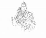 Axton Borderlands Characters Coloring Pages sketch template