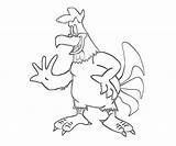 Coloring Foghorn Leghorn Pages Cute Print Cartoons Template sketch template