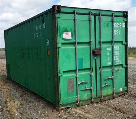 conex shipping container  ft