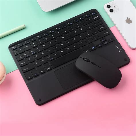 tablet wireless keyboard  ipad pro     teclado bluetooth keyboard mouse